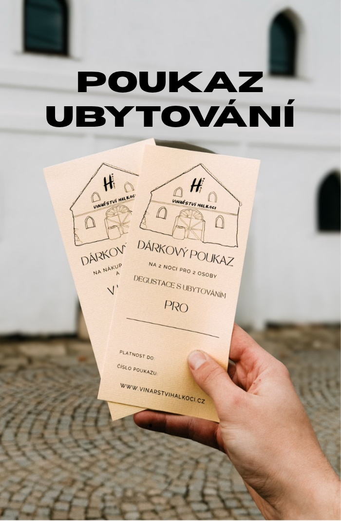 Poukaz na ubytování a degustaci